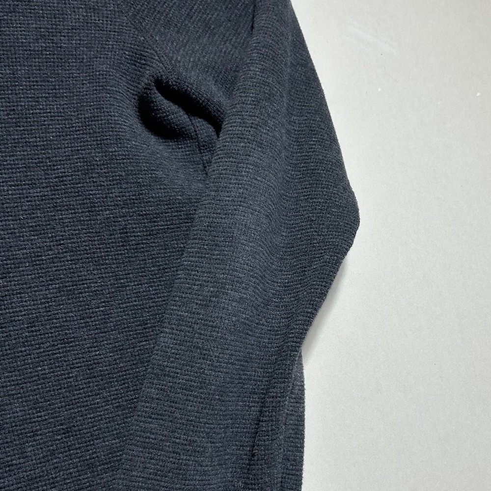 Mens Vtg Y2K Abercrombie & Fitch Henley 3 Button Muscle Long Sleeve S Distressed - Picture 3 of 5